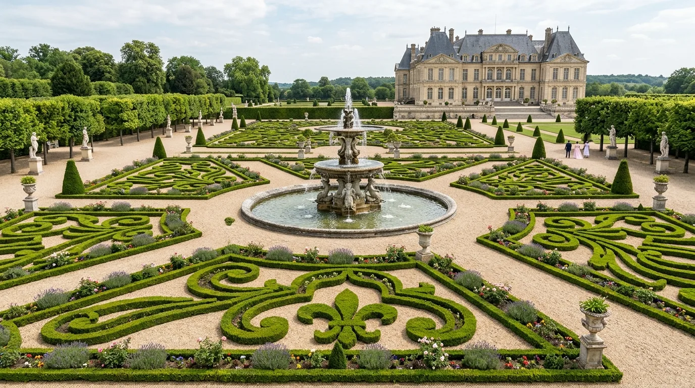 Low Boxwood Border